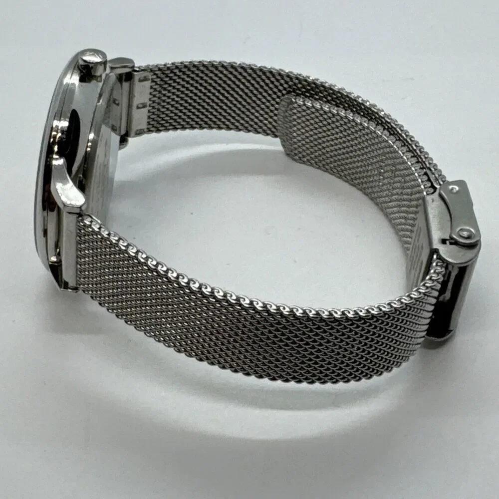 Skagen Anita SKW2410 Women Silver Stainless Steel Mesh Analog Dial Watch JNA575